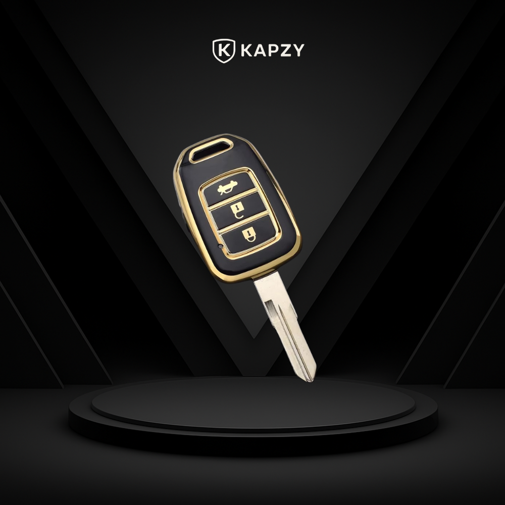 Case para Honda Fit, Civic, HR-V, Accord, Wrv, Zrv, Crv 3 Botões - Kapzy