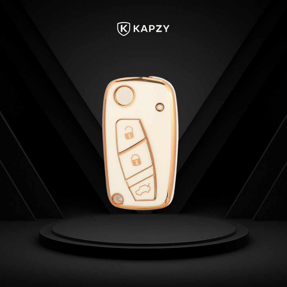 Case para Fiat Punto, Ducato, Stilo, Idea, Doblo, Bravo (3 Botões) - Kapzy