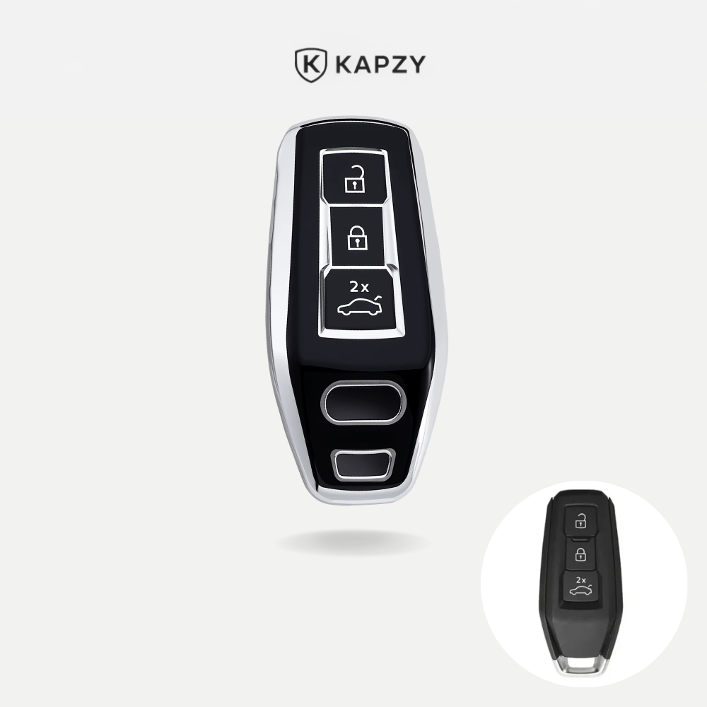 Case para Audi Chave Presencial 3 Botões - Kapzy