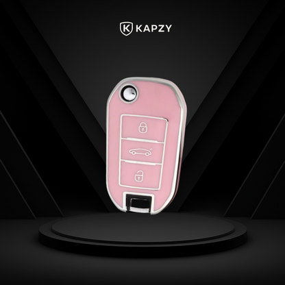 Case para Peugeot 208, 3008, 308, 508, 408, 2008, 307, 4008 (Botão do Porta Malas) - Kapzy