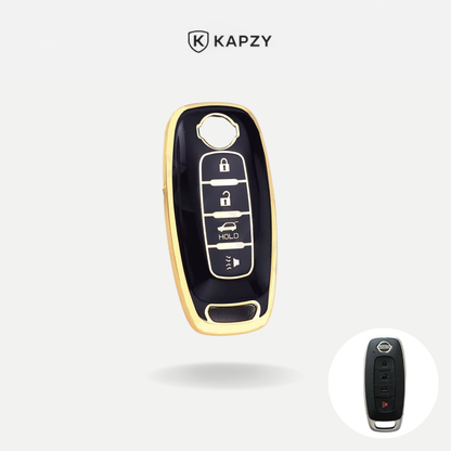 Case para Nissan Sentra, Versa, Kicks, Sentra Presença 4 Botões (Modelo 01) - Kapzy