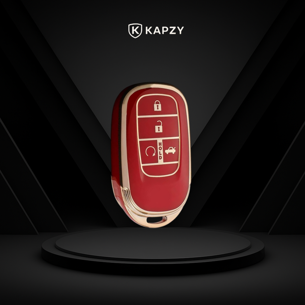 Case para Honda Civic, HR-V, Accord, Zrv, Crv 4 Botões - Kapzy