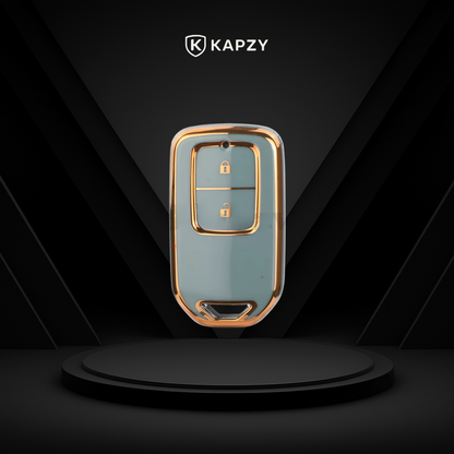 Case para Honda WRV, CRV, Fit, Civic, Accord, HR-V, City Presença 2 Botões - Kapzy