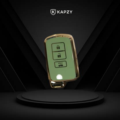 Case para Toyota Corolla, RAV4, SW4, Hilux, 3 Botões - Kapzy