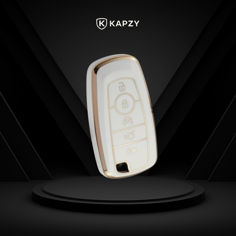 Case para Ford Edge, Focus, Fusion, Mustang, Explorer, Ecosport 5 Botões - Kapzy