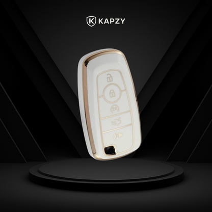 Case para Ford Edge, Focus, Fusion, Mustang, Explorer, Ecosport 5 Botões - Kapzy