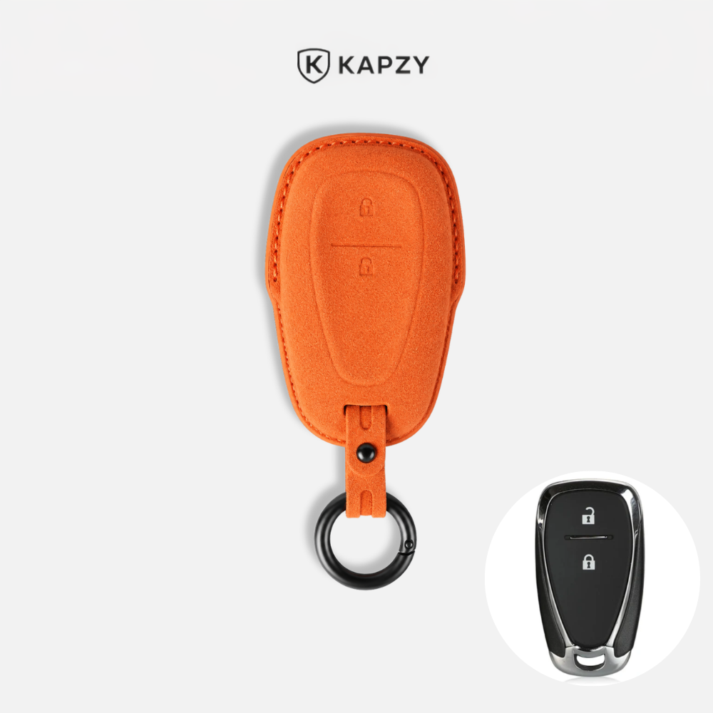 Case Suede Collection para Chave Chevrolet Presença 2 Botões - Kapzy