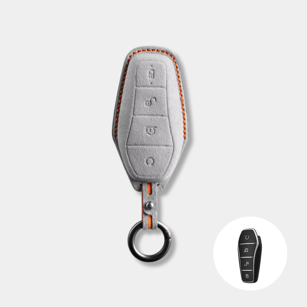 Case Suede Collection para Chave BYD - Kapzy