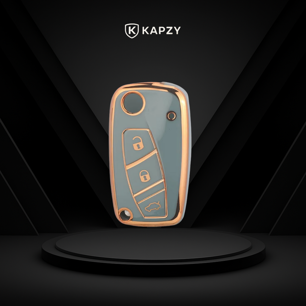 Case para Fiat Punto, Ducato, Stilo, Idea, Doblo, Bravo (3 Botões) - Kapzy