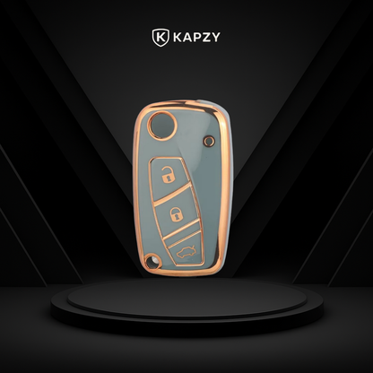 Case para Fiat Punto, Ducato, Stilo, Idea, Doblo, Bravo (3 Botões) - Kapzy