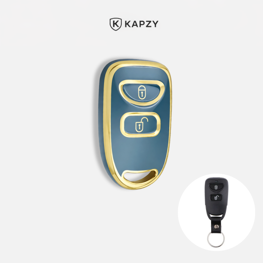 Case para Chave Kia e Hyundai Presença 2 Botões - Kapzy