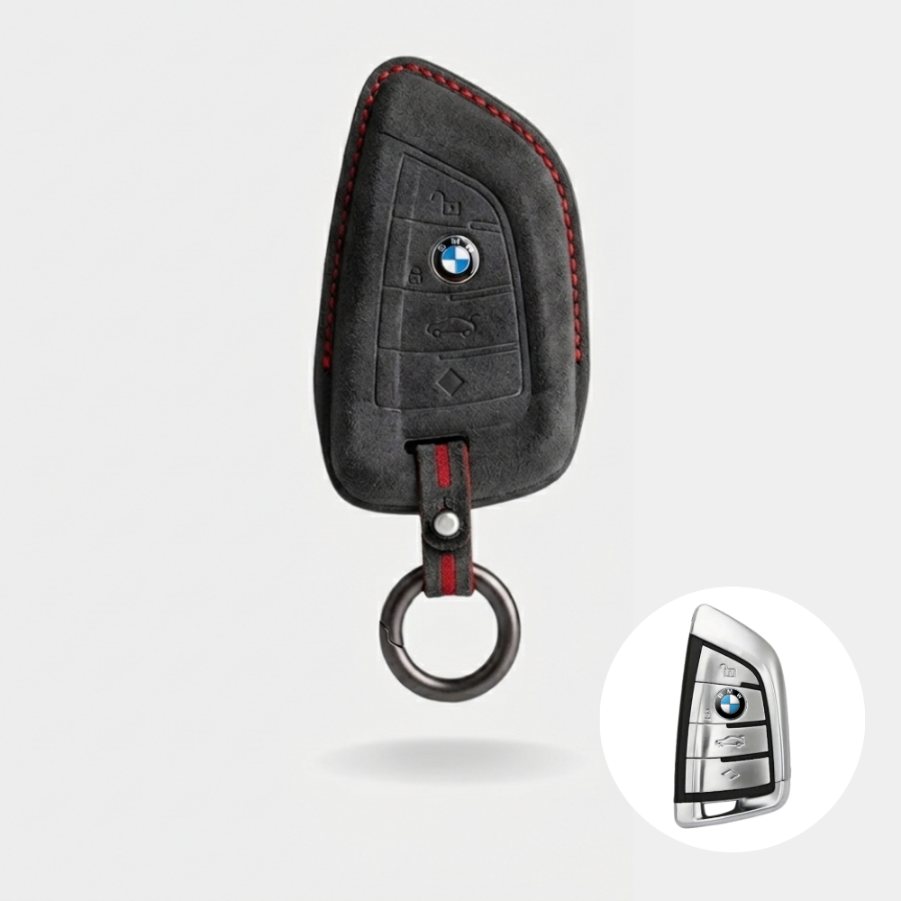 Case Suede Collection para Chave Presencial BMW - Kapzy