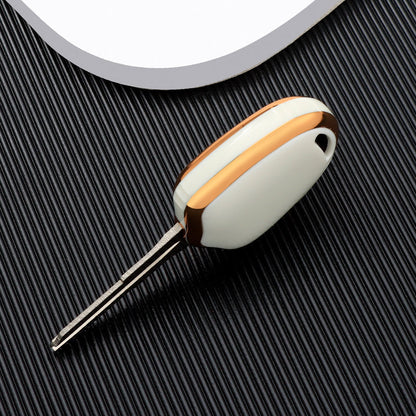 Case para Mitsubishi Evolution, Lancer, EX, Grandis, Outlander, Triton, Pajero, ASX (2 Botões) - Kapzy