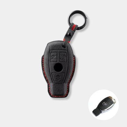 Case Suede Collection para Chave Mercedes - Kapzy