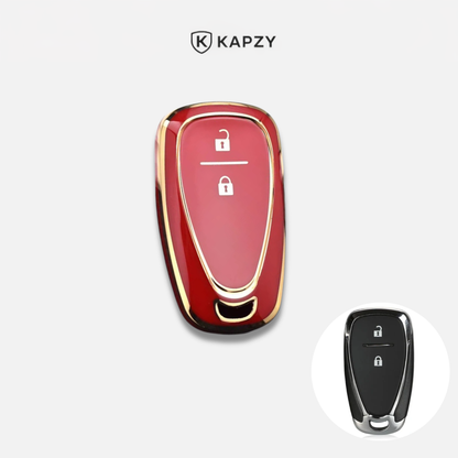 Case para Chevrolet Cruze, Onix, Tracker, S-10 (2 Botões) - Kapzy