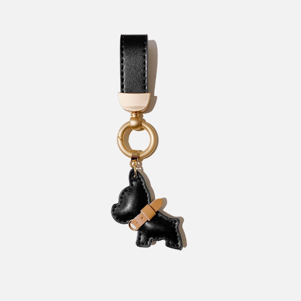 Chaveiro Mini Couro PU + Cachorro - Kapzy