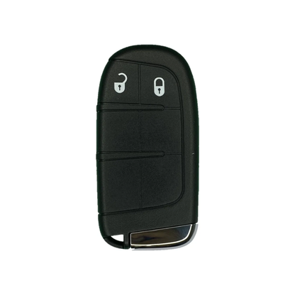 Case para Jeep Renegade, Compass, Grand Cherokee e para Dodge Ram 1500, Journey E  Fiat Toro, FastBack, Pulse (2 Botões) - Kapzy