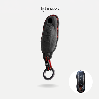 Case Suede Collection para Chave Porsche (Modelo 02) - Kapzy