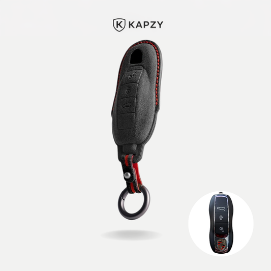 Case Suede Collection para Chave Porsche (Modelo 02) - Kapzy