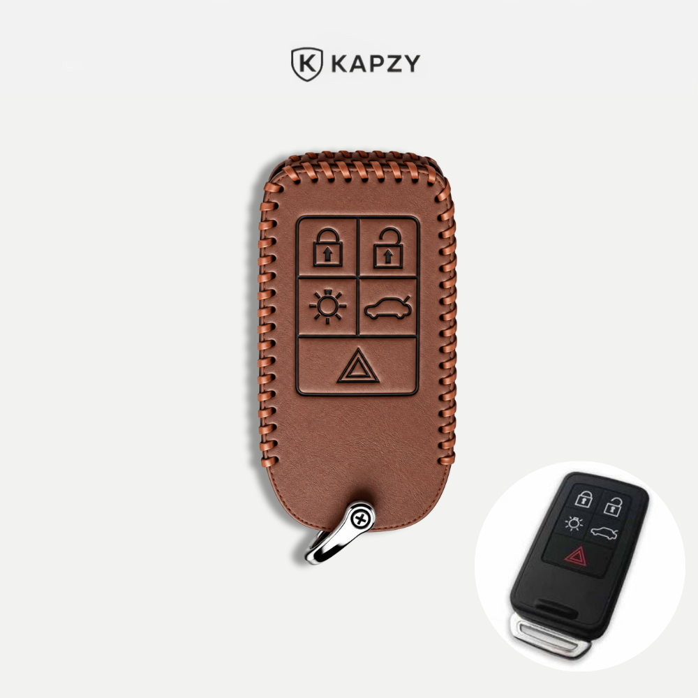 Case para Volvo Couro PU - Kapzy