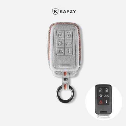 Case Suede Collection para Chave Volvo - Kapzy