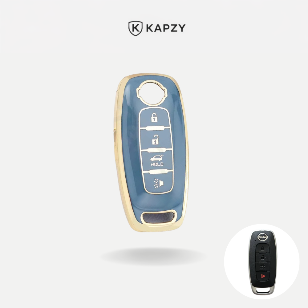 Case para Nissan Sentra, Versa, Kicks, Sentra Presença 4 Botões (Modelo 01) - Kapzy