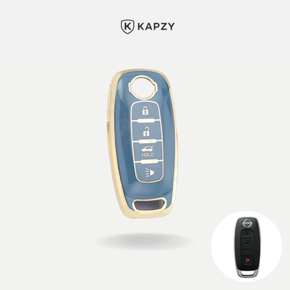 Case para Nissan Sentra, Versa, Kicks, Sentra Presença 4 Botões (Modelo 01) - Kapzy