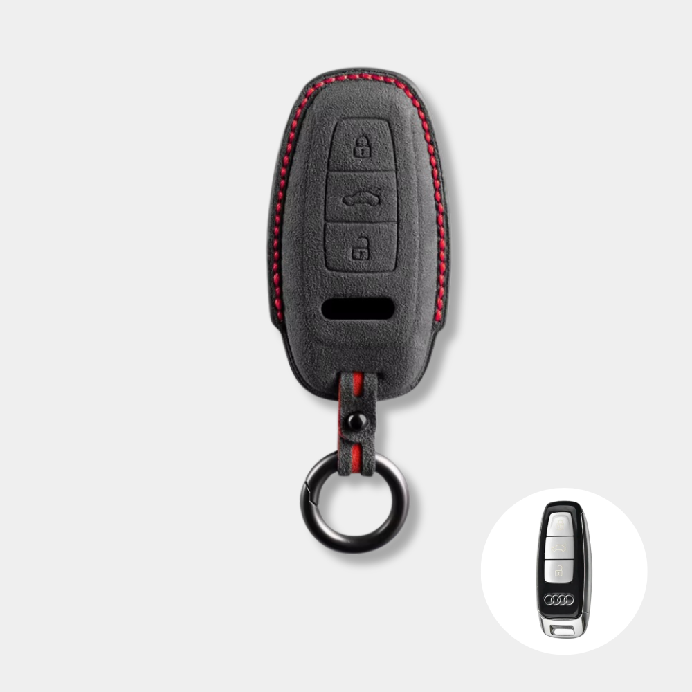 Case Suede Collection para Chave Audi Presença - Kapzy