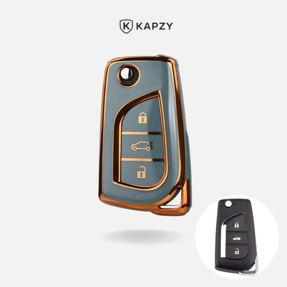 Case para Toyota Hilux, Yaris, RAV4, Corolla, Etios, Camry - Kapzy