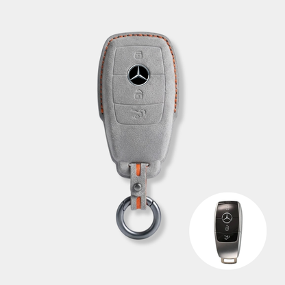 Case Suede Collection para Chave Mercedes Benz  - Kapzy