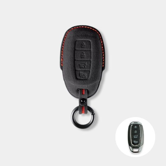 Case Suede Collection para Chave Hyundai Presença (4 Botões) - Kapzy