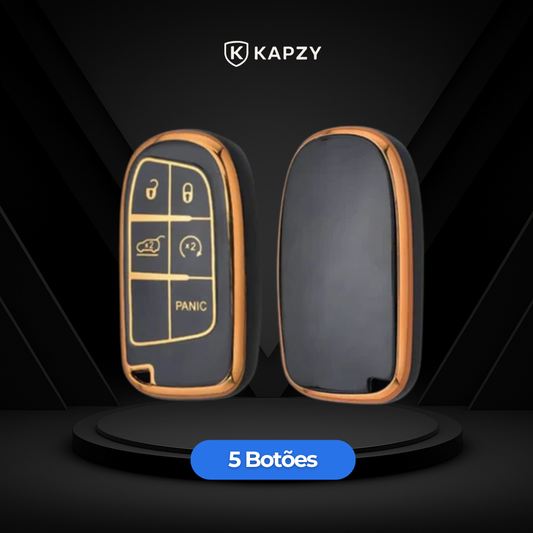 Case para Jeep Renegade, Compass, Grand Cherokee e para Dodge Ram 1500, Journey E  Fiat Toro, FastBack, Pulse  - Kapzy