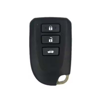 Case para Toyota Yaris, Corolla, RAV4, SW4, Hilux, 3 Botões - Kapzy