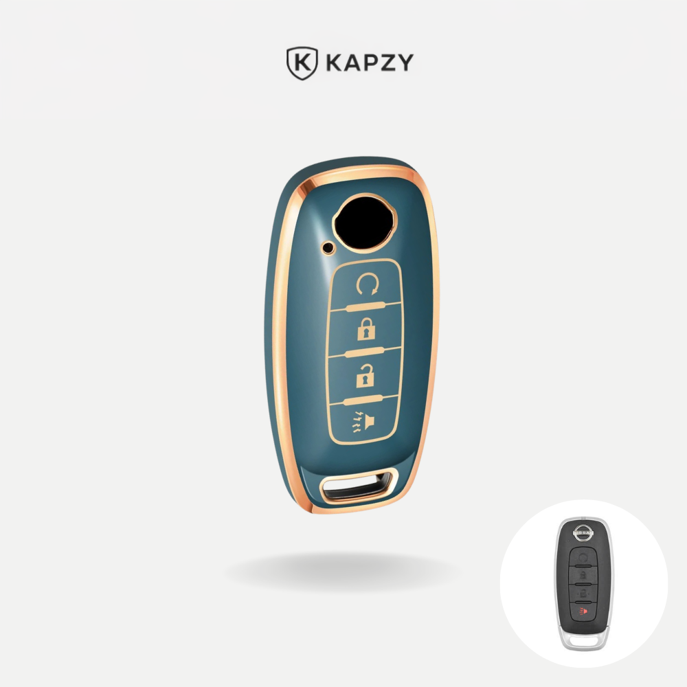 Case para Nissan Sentra, Versa, Kicks, Sentra Presença 4 Botões (Modelo 02) - Kapzy