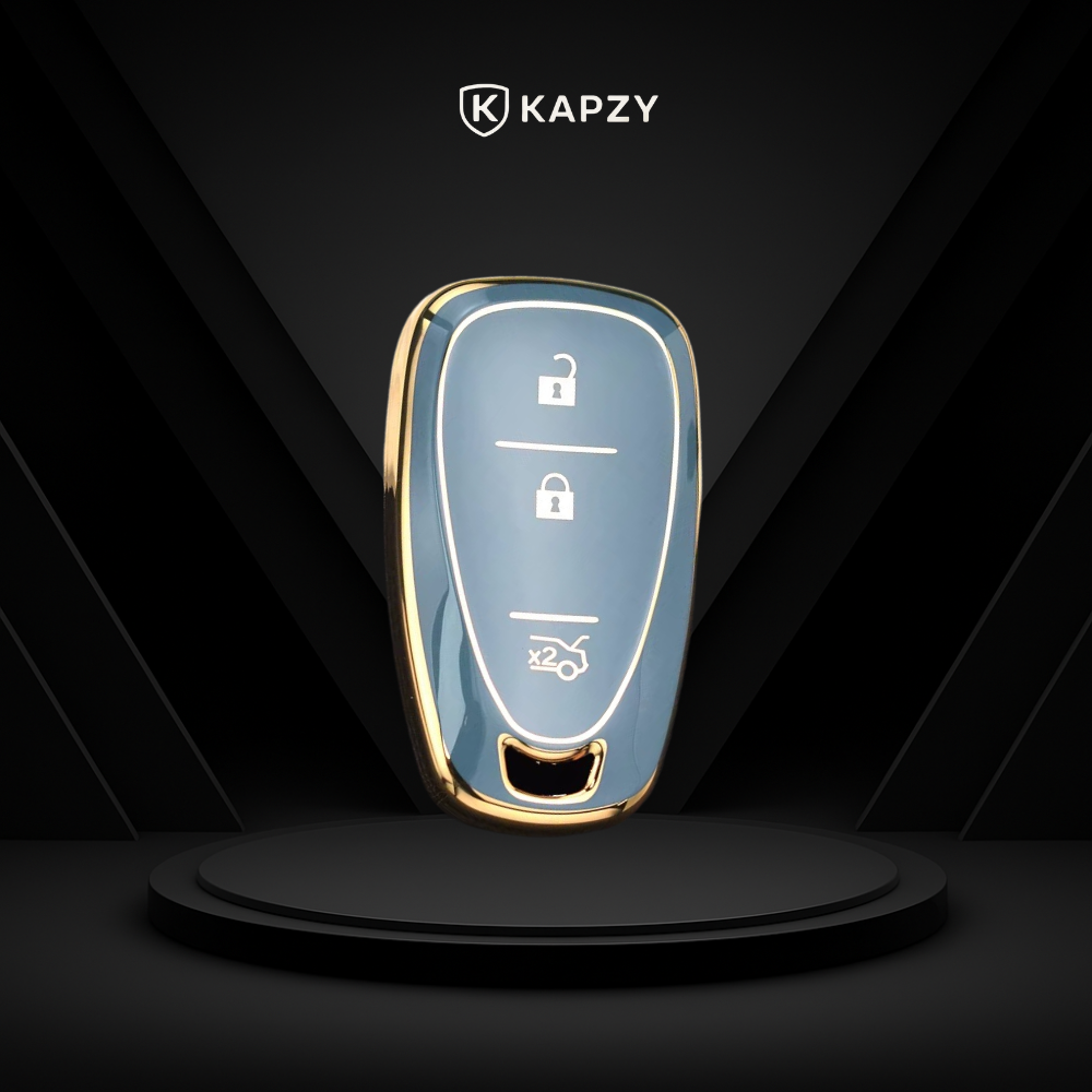 Case para Chevrolet Cruze, Onix, Tracker (3 Botões) - Kapzy