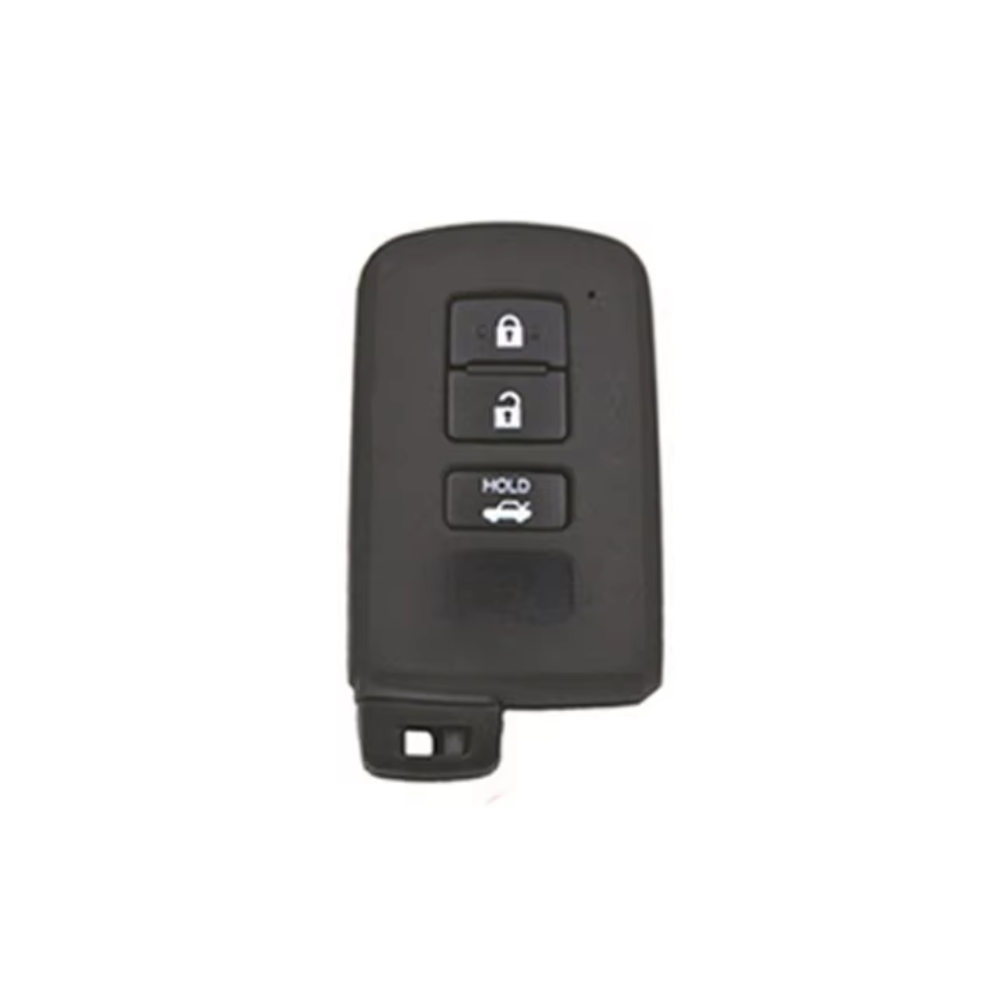 Case para Toyota Corolla, RAV4, SW4, Hilux, 3 Botões - Kapzy