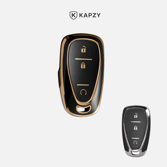 Case para Chevrolet Cruze, Onix, Tracker (3 Botões) Start/Stop - Kapzy