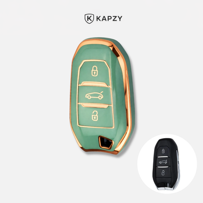 Case para Citroën e Peugeot, Diversos (Botão Porta Malas) Chave Presencial - Kapzy