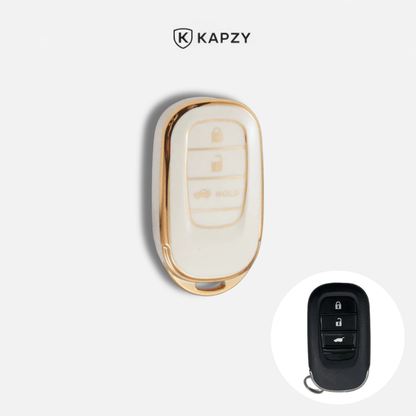Case para Honda Civic, Accord, CR-V, HR-V, ZR-V 3 Botões (Porta-Malas) - Kapzy