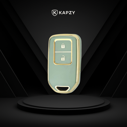 Case para Honda WRV, CRV, Fit, Civic, Accord, HR-V, City Presença 2 Botões - Kapzy