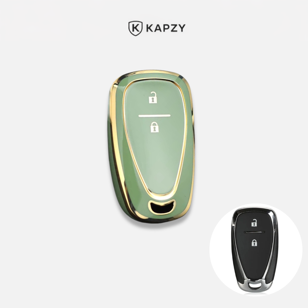 Case para Chevrolet Cruze, Onix, Tracker, S-10 (2 Botões) - Kapzy