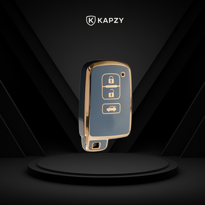 Case para Toyota Corolla, RAV4, SW4, Hilux, 3 Botões - Kapzy