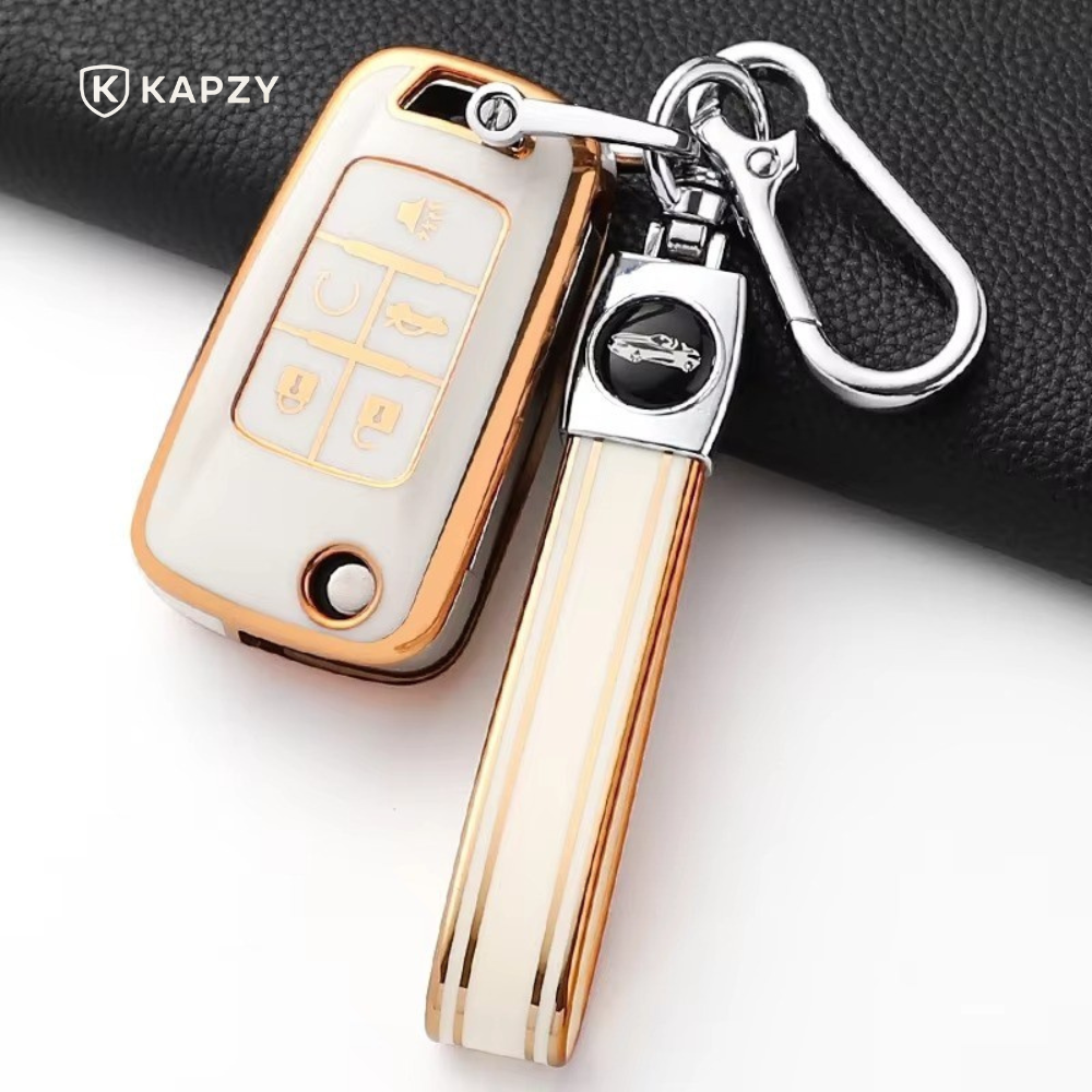 Case para Chevrolet Cruze, Tracker, Onix, S10, Malibu, Captiva, cobalt, prisma, Sonic (5 botões)
