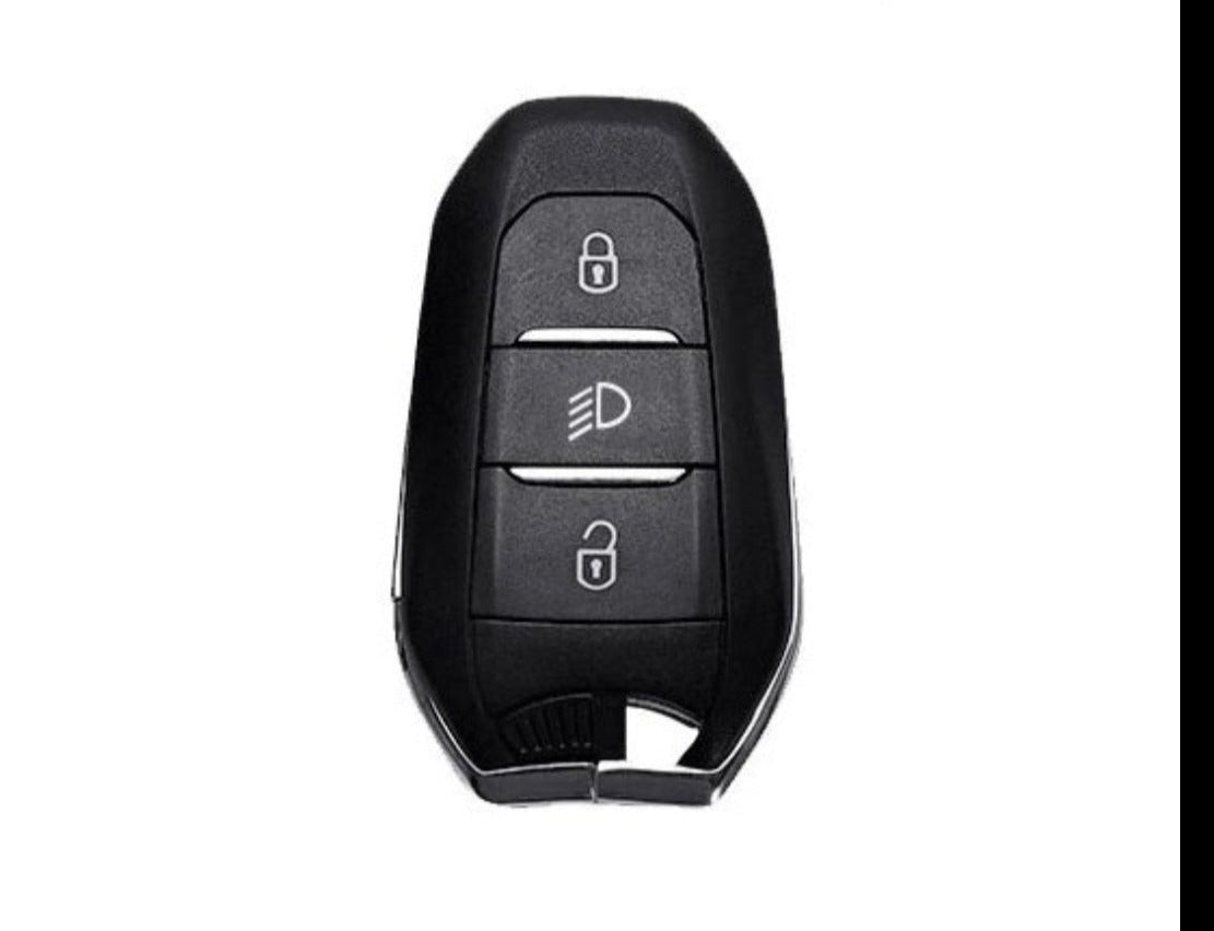 Case para Peugeot 208, 308, 408, 508, 2008, 3008, 4008, 5008 (Botão Farol) Presença - Kapzy