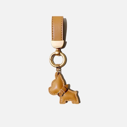 Chaveiro Mini Couro PU + Cachorro - Kapzy