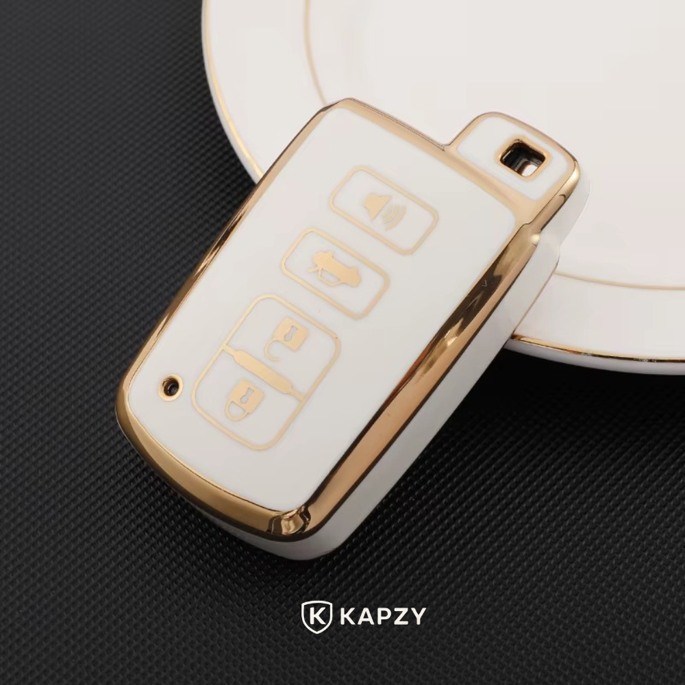 Case para Toyota Corolla, RAV4, SW4, Hilux, 4 Botões - Kapzy