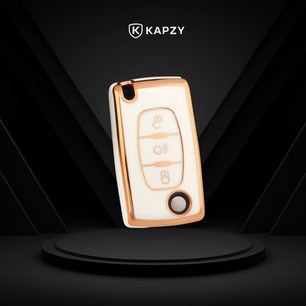 Case para Peugeot - 406 407 408 (Botão do Farol) - Kapzy