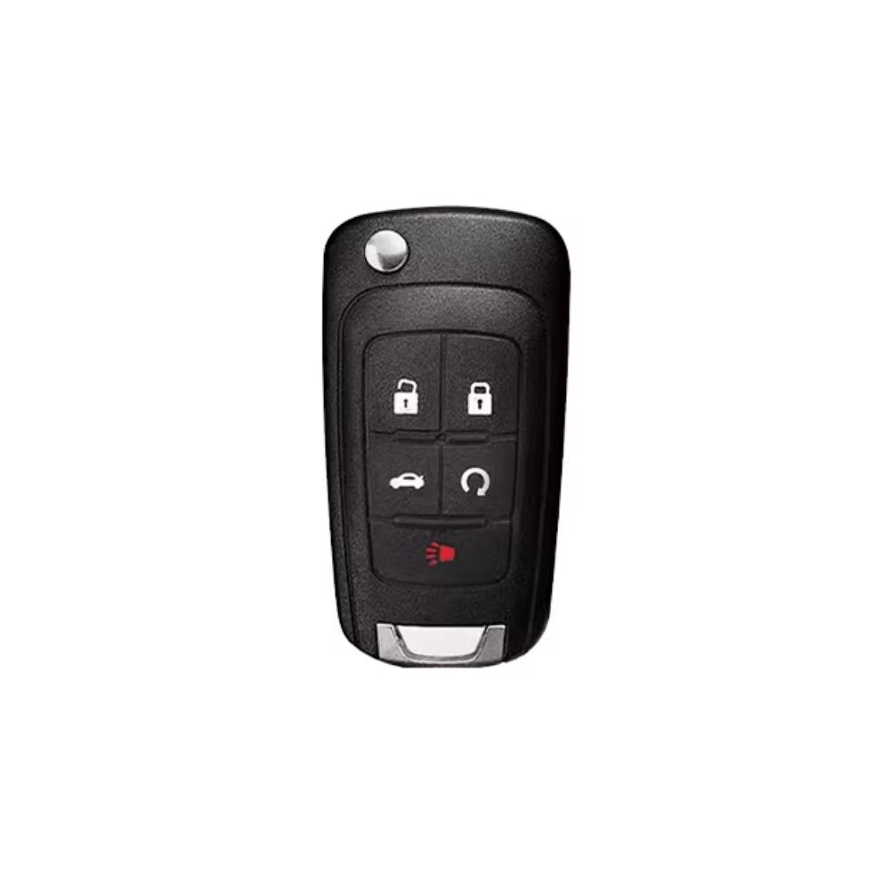 Case para Chevrolet Cruze, Tracker, Onix, S10, Malibu, Captiva, cobalt, prisma, Sonic (5 botões)