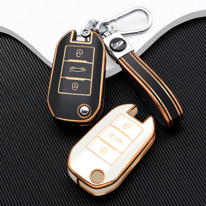 Case para Peugeot 208, 3008, 308, 508, 408, 2008, 307, 4008 (Botão do Porta Malas) - Kapzy