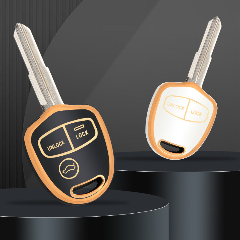 Case para Mitsubishi Evolution, Lancer, EX, Grandis, Outlander, Triton, Pajero, ASX (3 Botões) - Kapzy